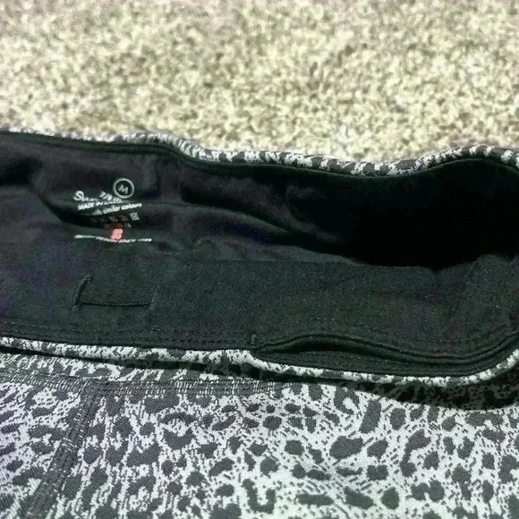 Sweaty Betty Grey Leopard Print Leggings Size M, 7/8 length - Picture 9 of 12